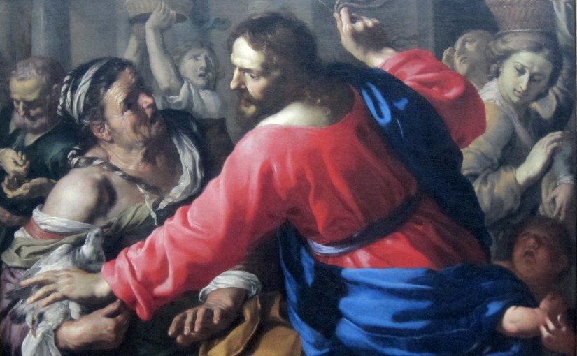 Bernardino Mai - Christus reinigt den Tempel